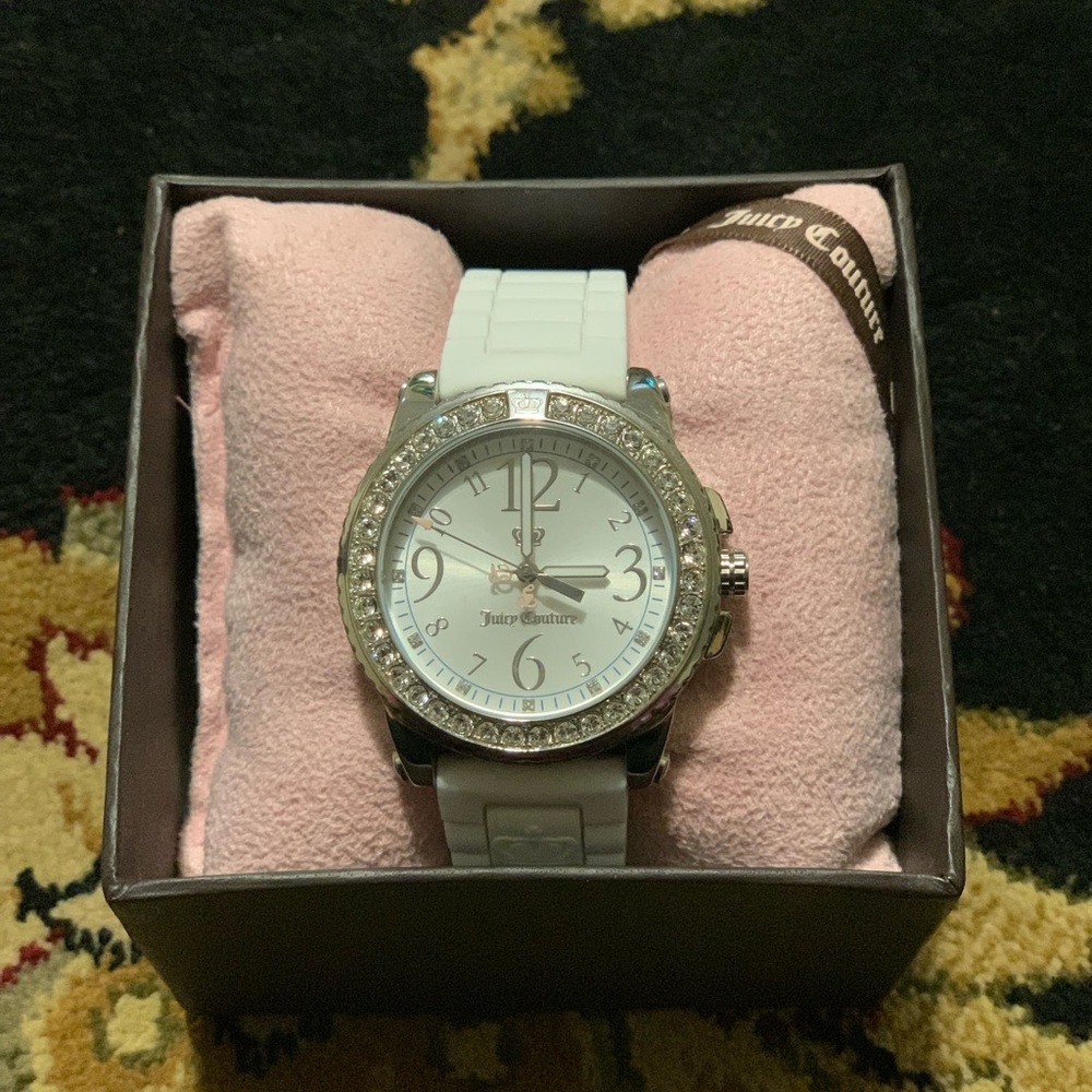 Authentic Juicy Couture Rhinestone Dial Watch - Picture 3 of 5